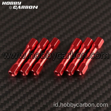 Spacer Bulat Hex Anodized Untuk Sekrup